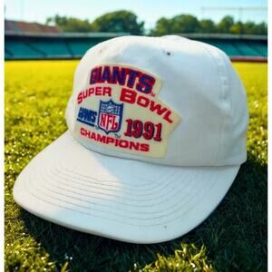 New York Giants 1991 Super Bowl Champions NFL Sports Specialties Hat Vintage